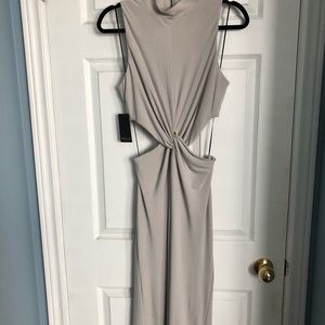 Marciano Long Cut Out Side Dress